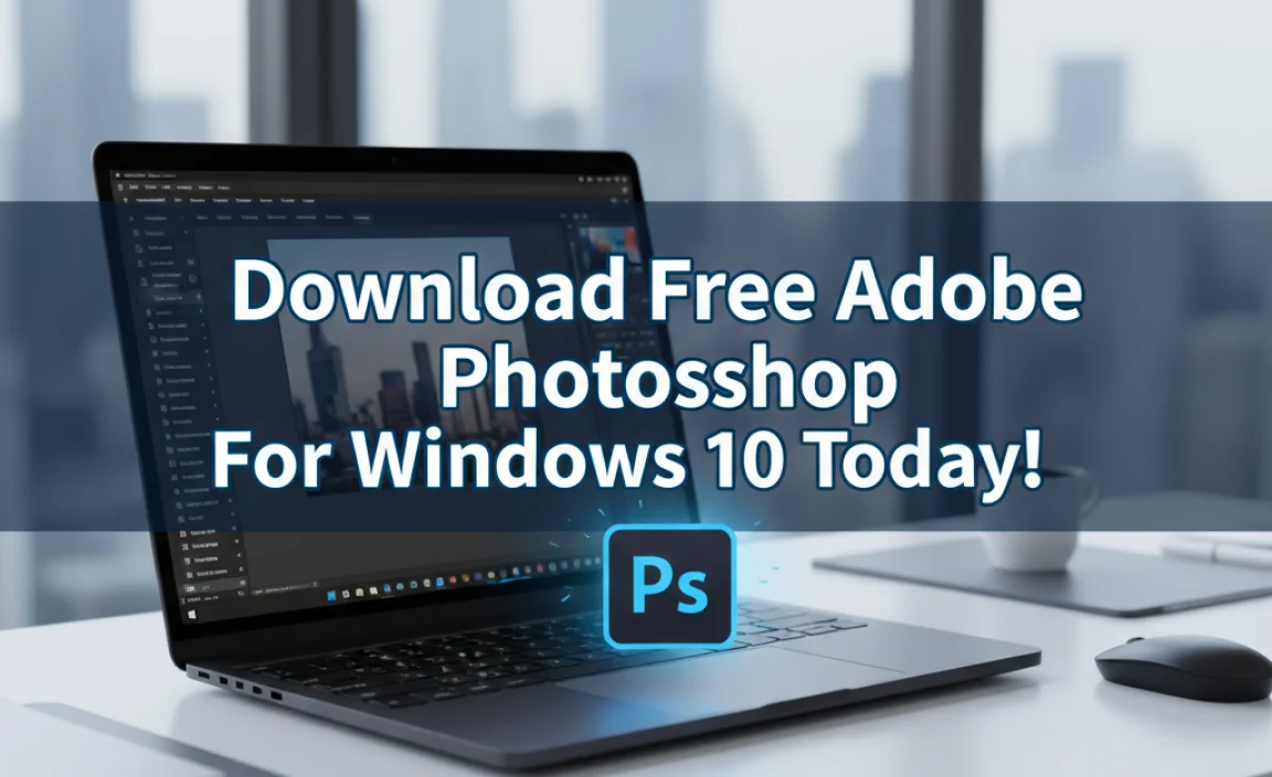 Download Free Adobe Photoshop For Windows 10 Today!