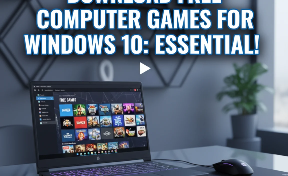 Download Free Computer Games For Windows 10: Essential!