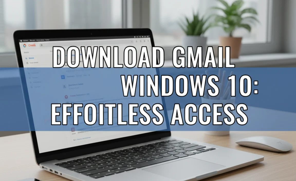 Download Gmail Windows 10: Effortless Access