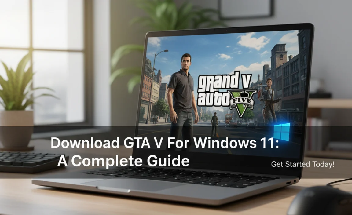 Download Gta 5 For Windows 11: A Complete Guide
