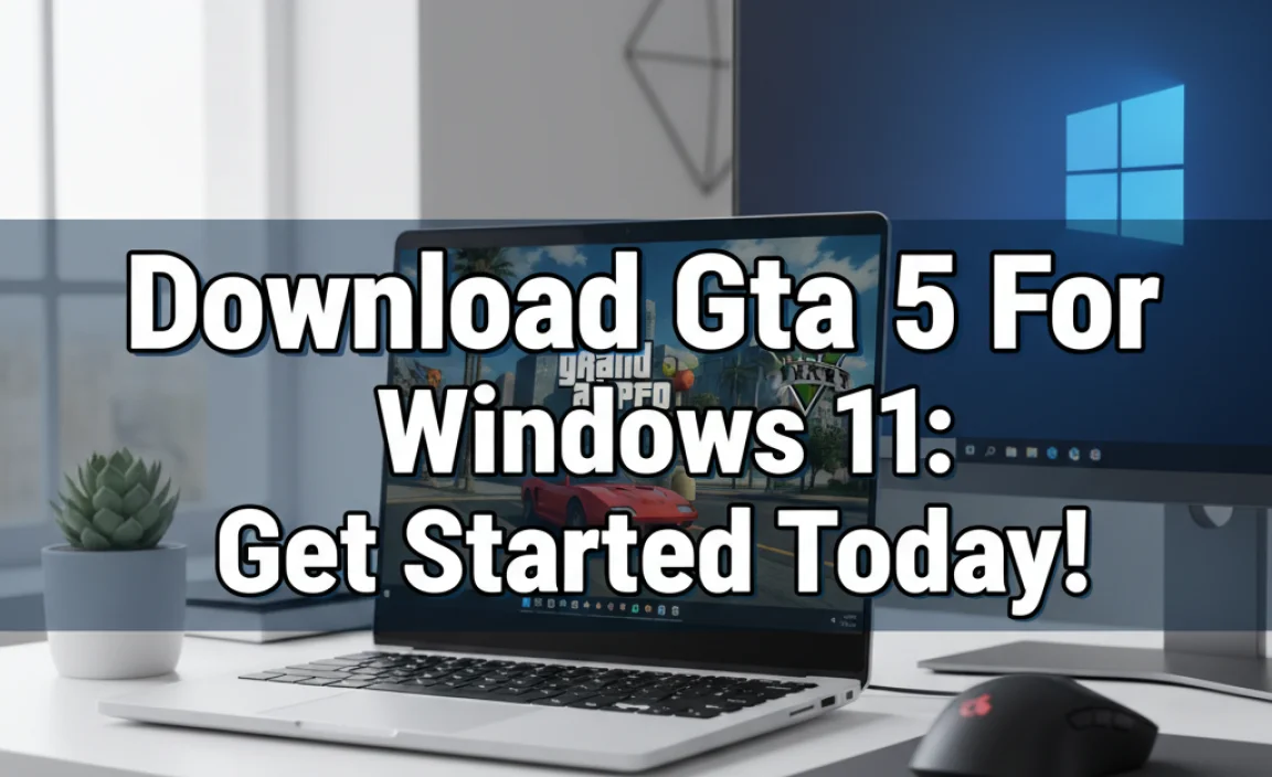 Download Gta 5 For Windows 11: Get Started Today!