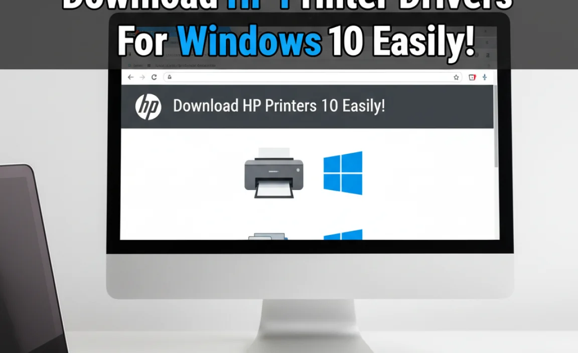 Download Hp Printer Drivers For Windows 10 Easily!