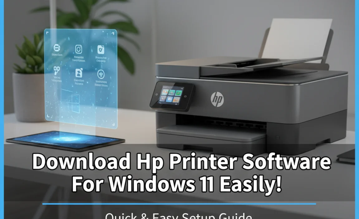 Download Hp Printer Software For Windows 11 Easily!