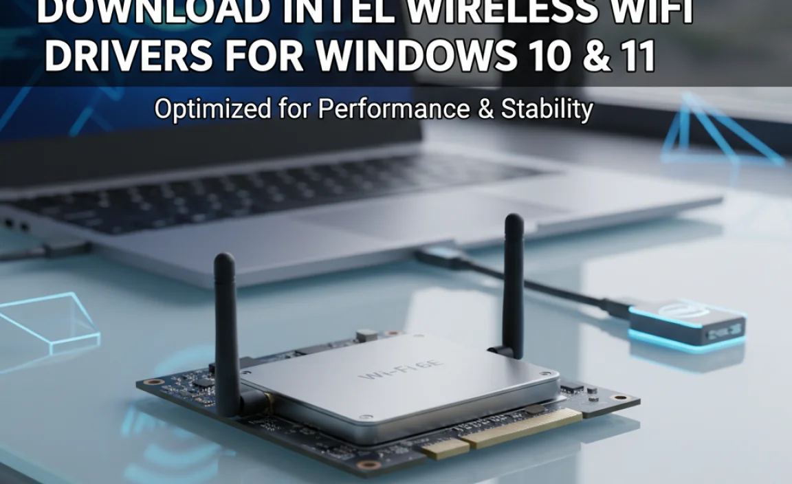 Download Intel Wireless Wifi Drivers For Windows 10 & 11