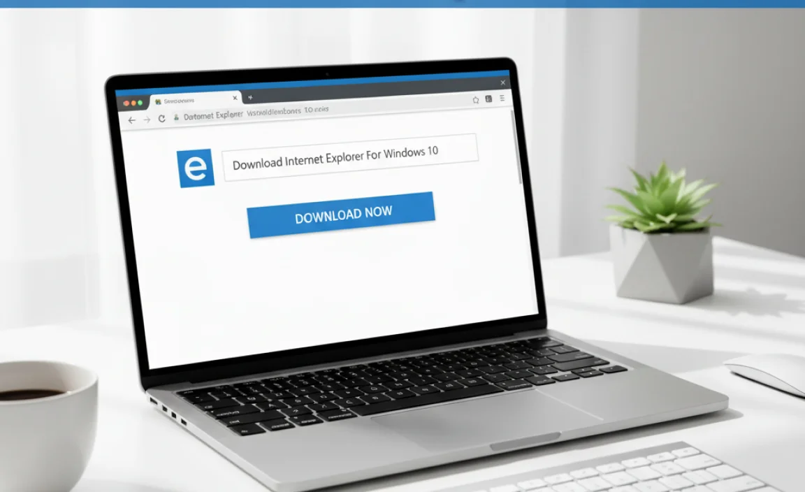 Download Internet Explorer For Windows 10: Quick & Easy!