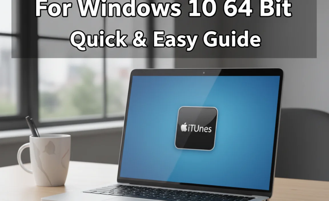 Download Itunes For Windows 10 64 Bit: Quick & Easy Guide