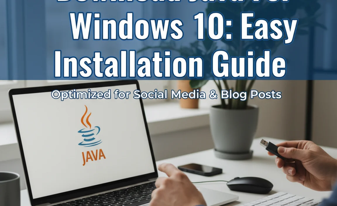 Download Java For Windows 10: Easy Installation Guide