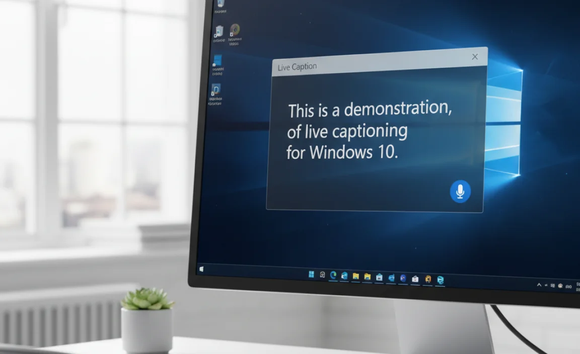 Download Live Caption For Windows 10: A Complete Guide