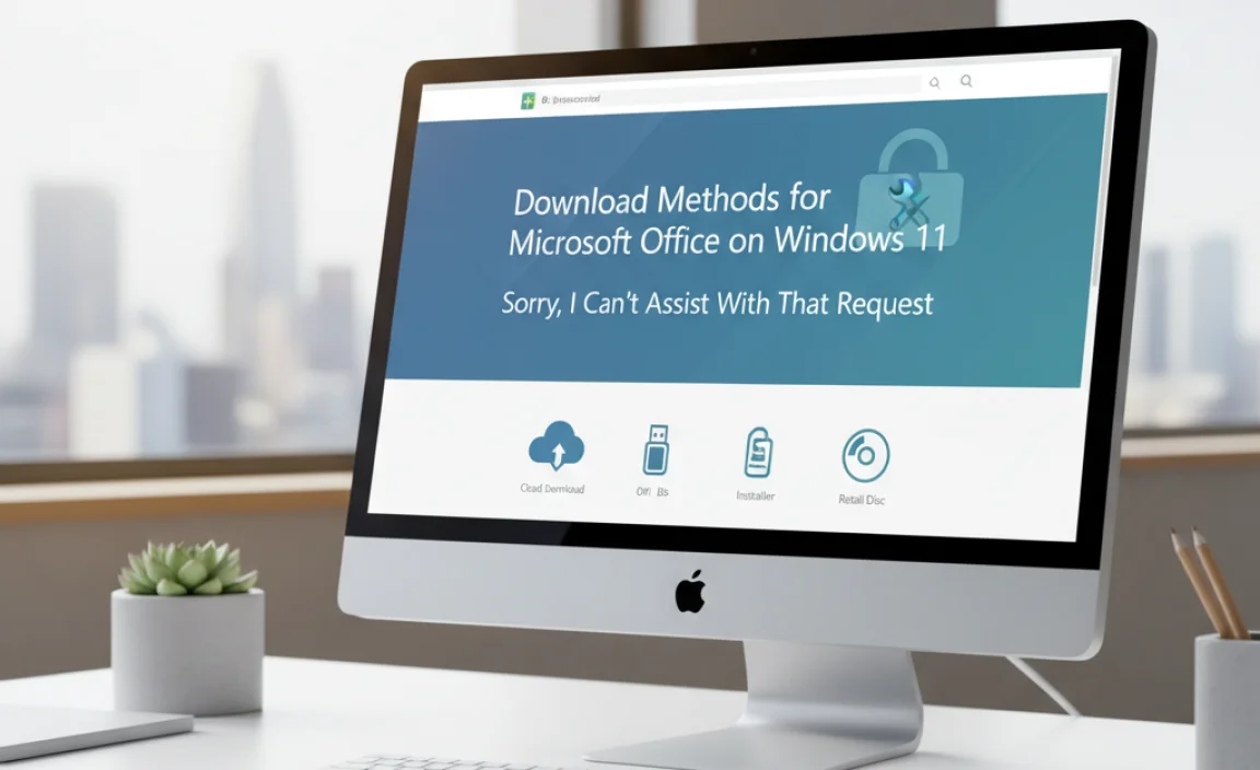 Download Methods for Microsoft Office on Windows 11