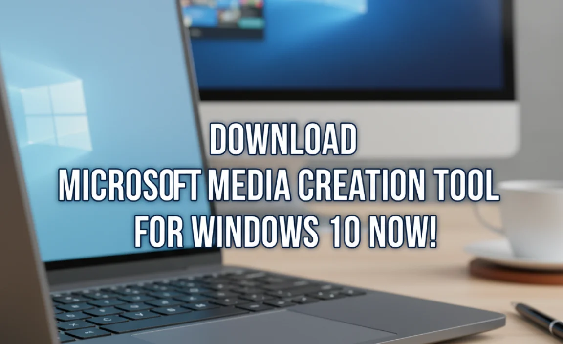 Download Microsoft Media Creation Tool For Windows 10 Now!