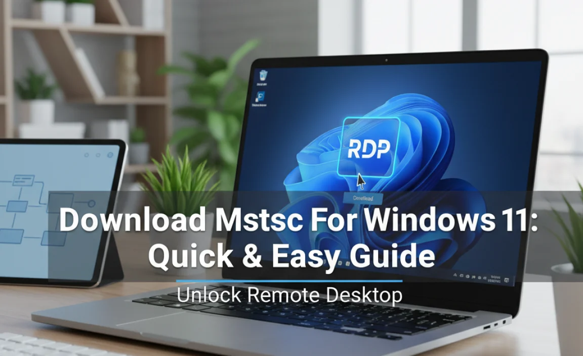 Download Mstsc For Windows 11: Quick & Easy Guide