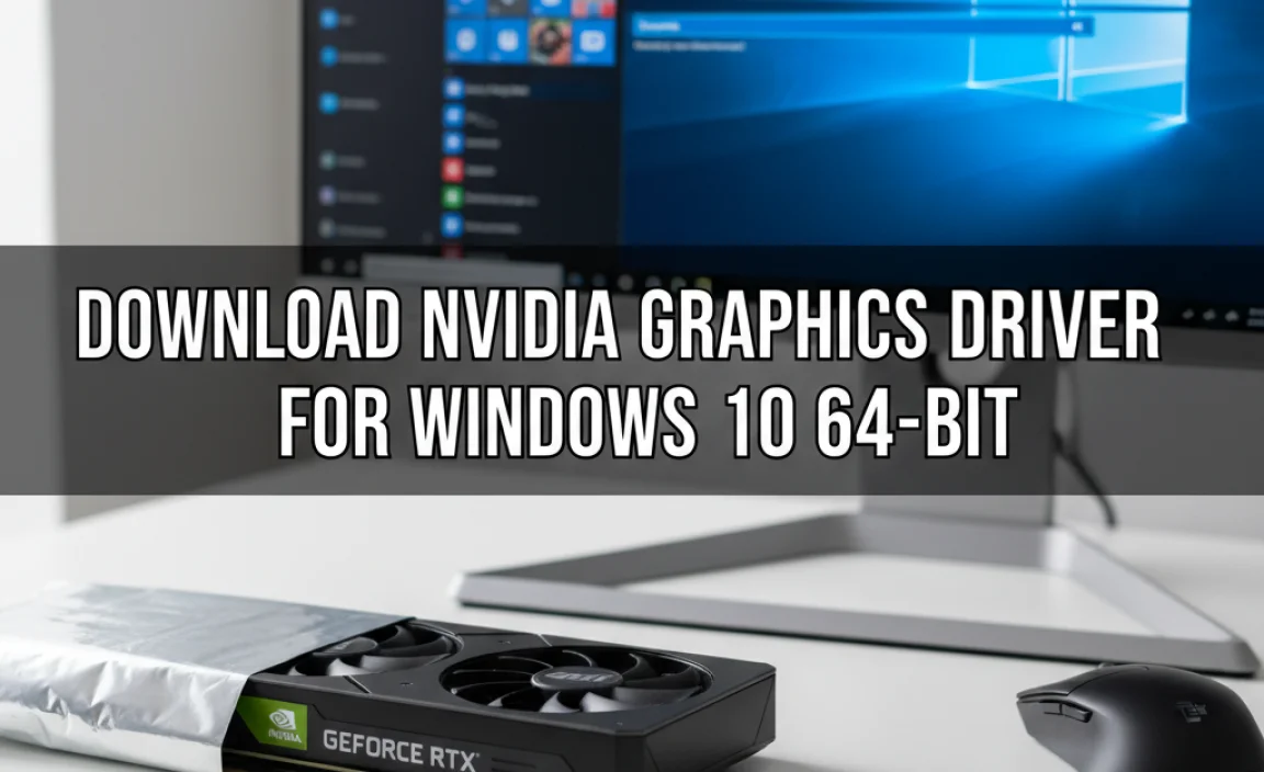 Download Nvidia Graphics Driver For Windows 10 64-Bit