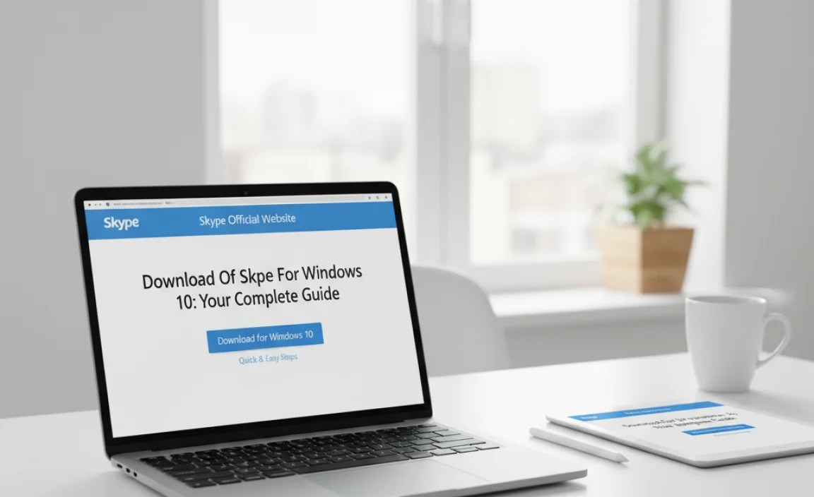 Download Of Skype For Windows 10: Your Complete Guide