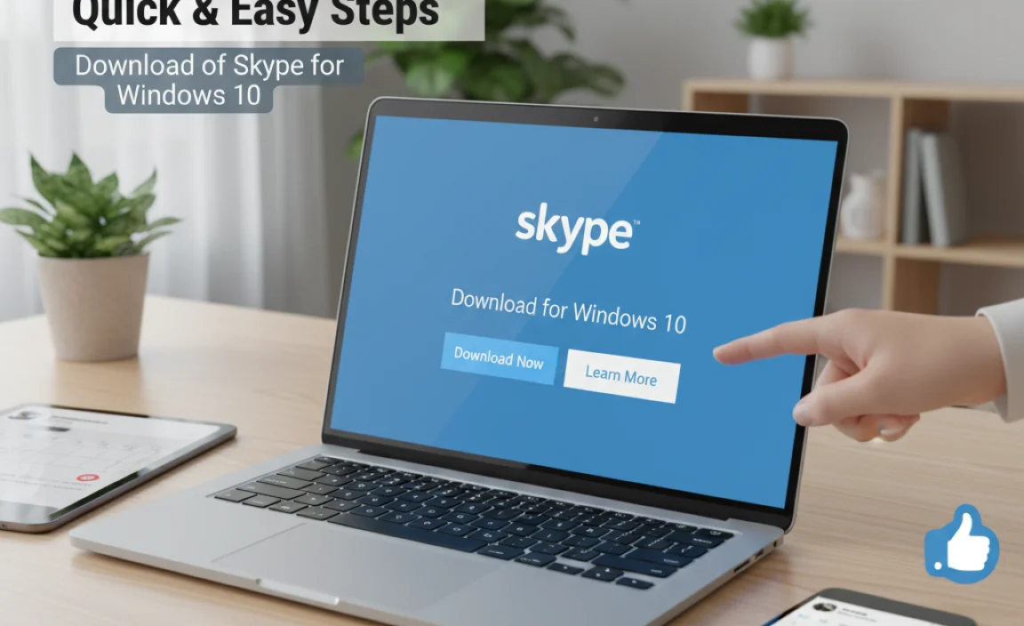 Download of Skype for Windows 10