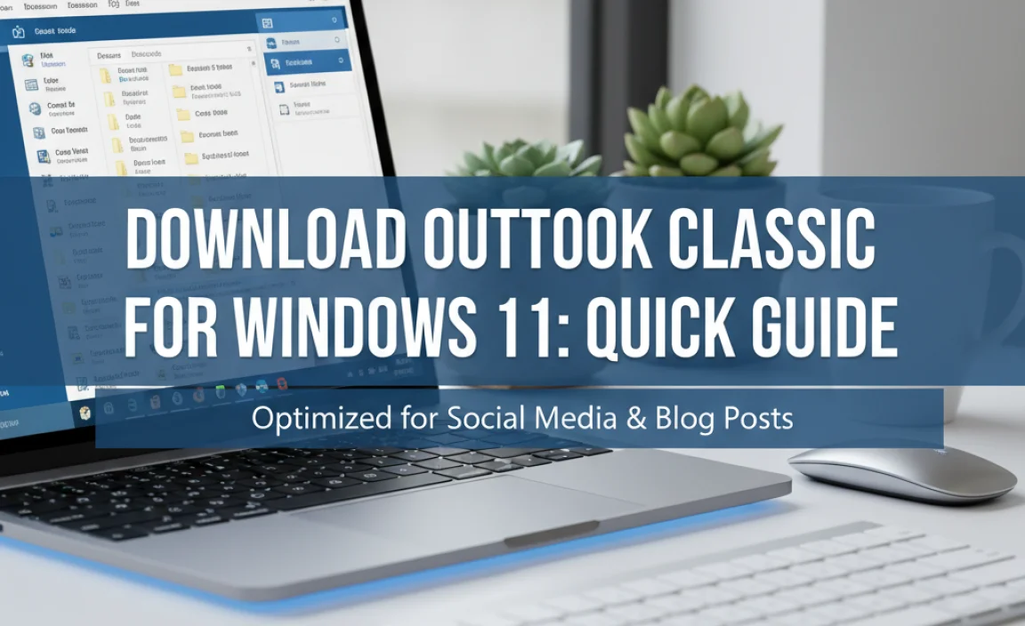 Download Outlook Classic For Windows 11: Quick Guide