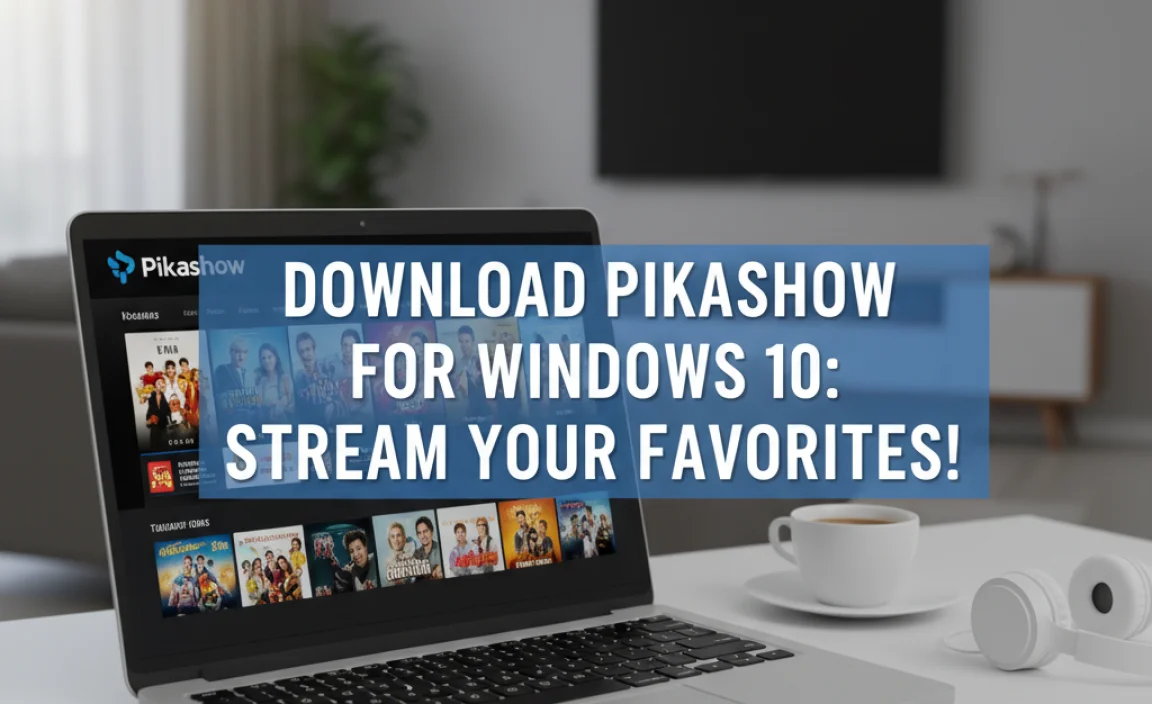 Download Pikashow For Windows 10: Stream Your Favorites!
