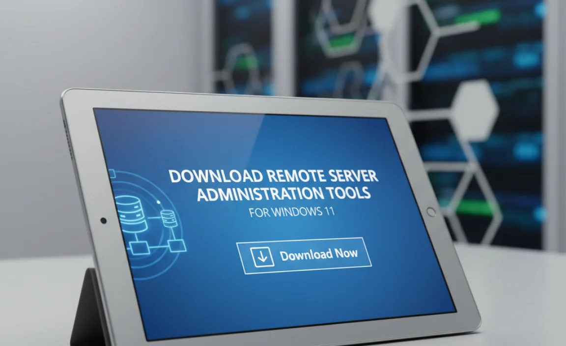 Download Remote Server Administration Tools For Windows 11