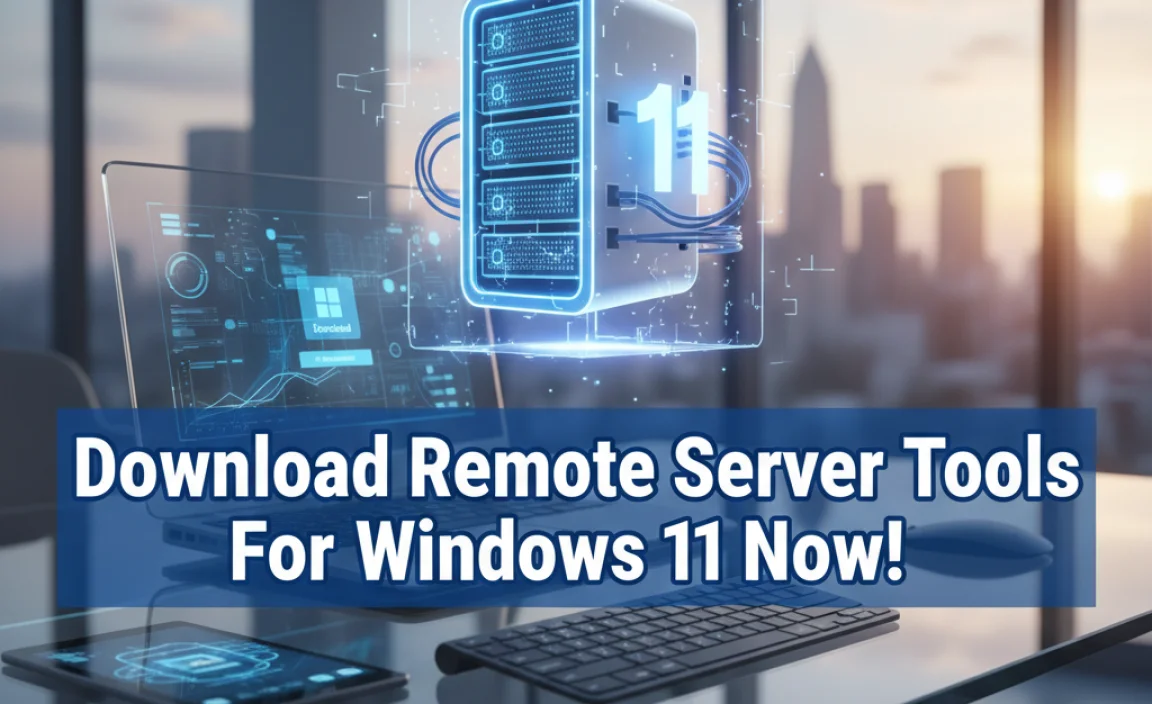 Download Remote Server Tools For Windows 11 Now!