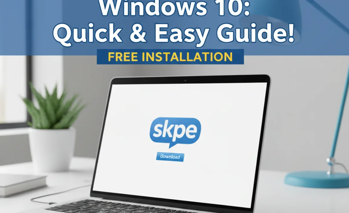 Download Skype For Windows 10: Quick & Easy Guide!