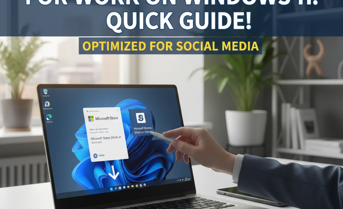 Download Teams For Work On Windows 11: Quick Guide!