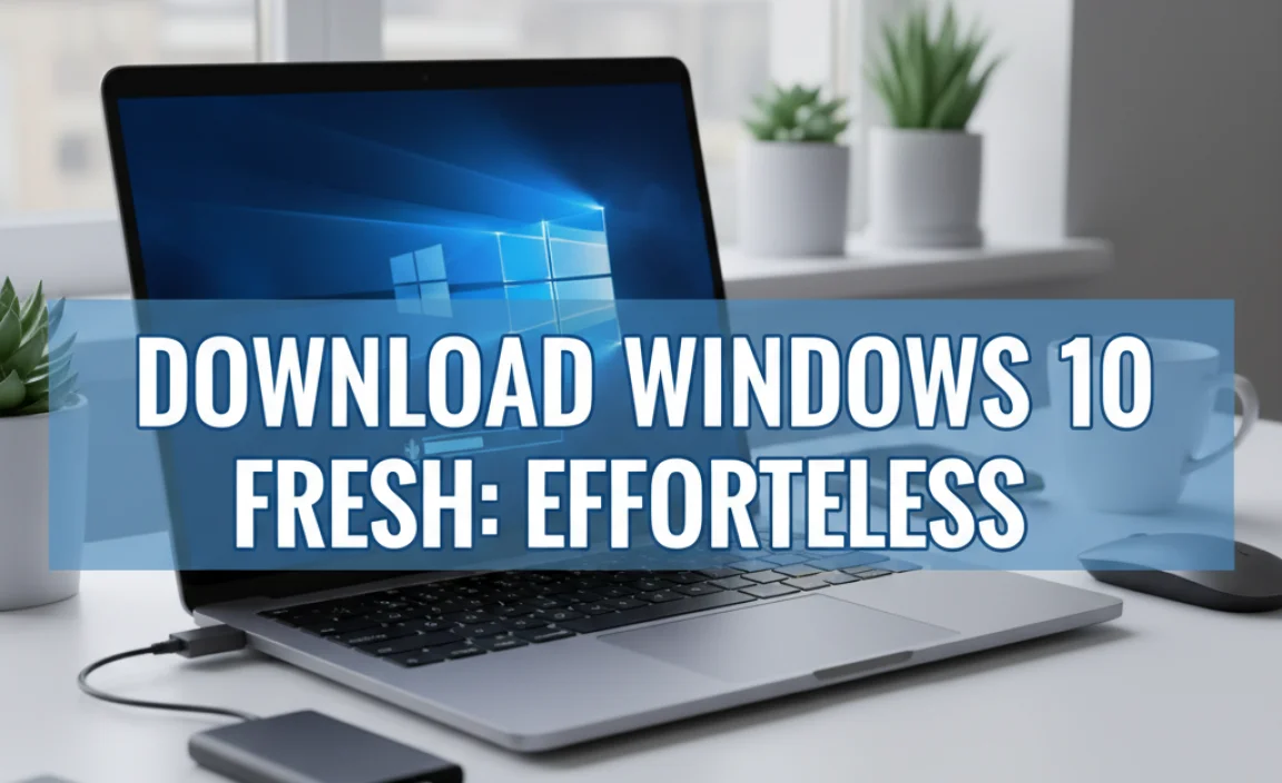 Download Windows 10 Fresh: Effortless