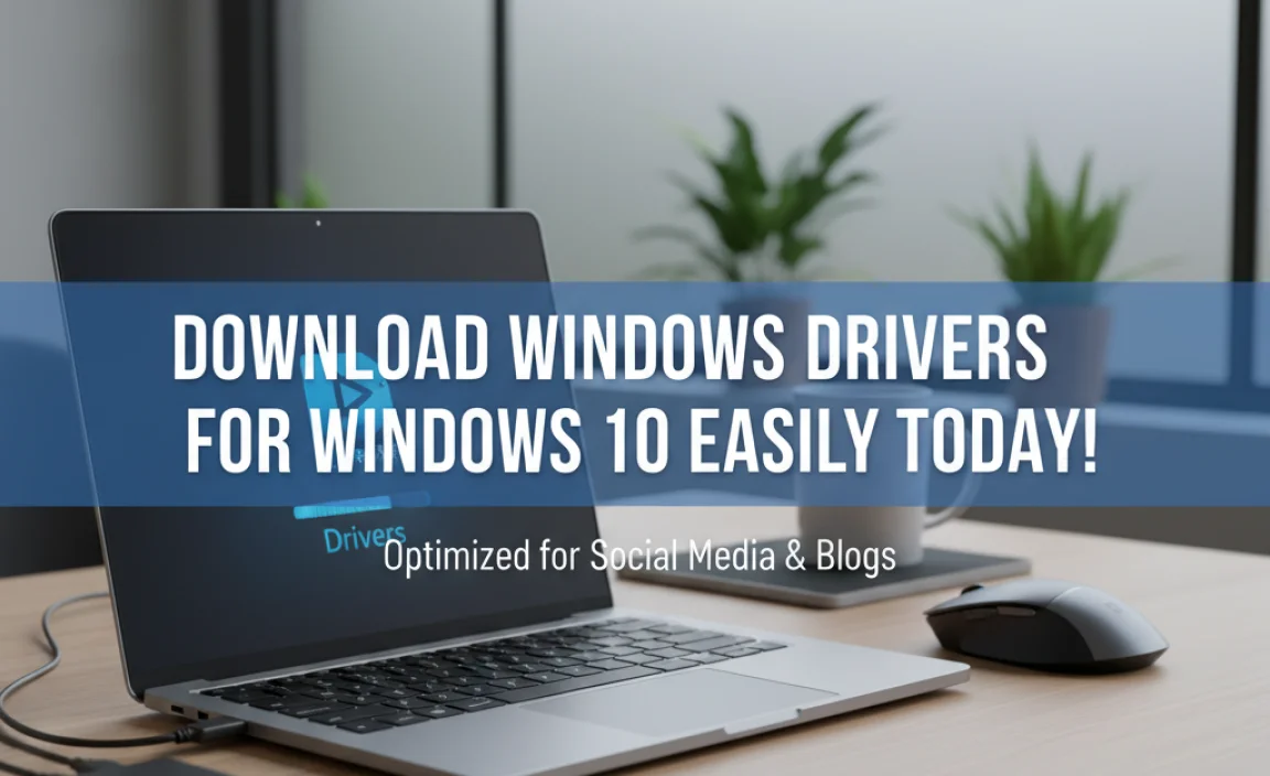 Download Windows Drivers For Windows 10 Easily Today!