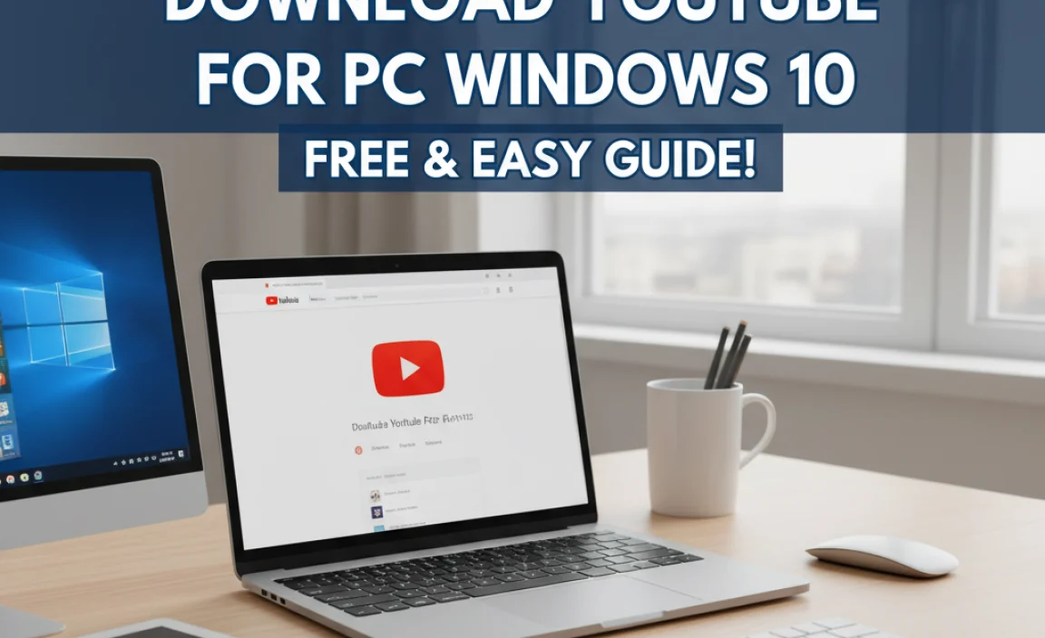 Download Youtube For Pc Windows 10 – Free & Easy Guide!