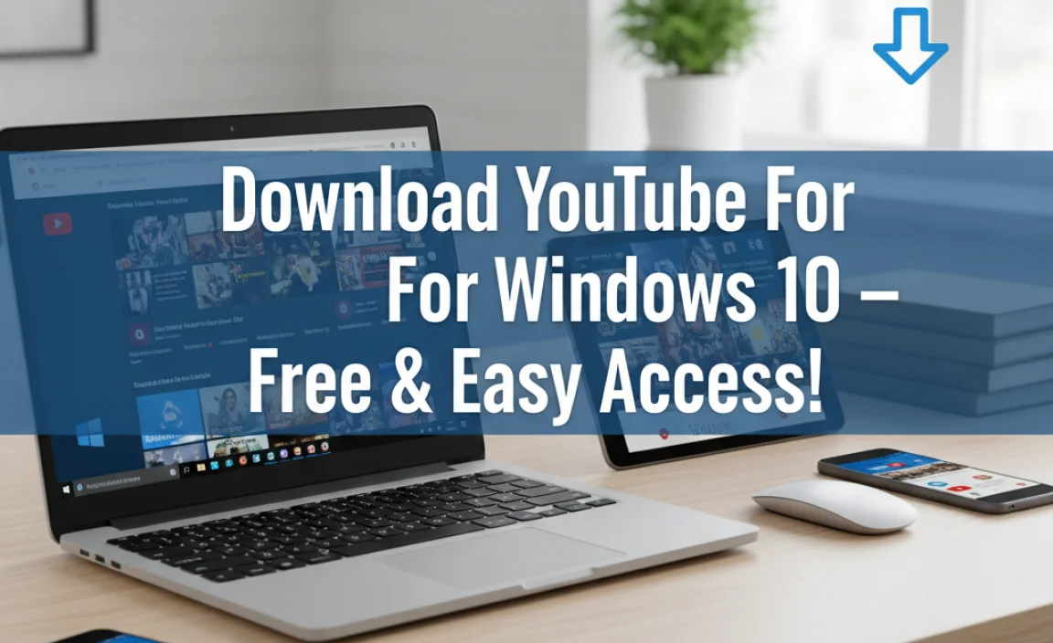 Download Youtube For Windows 10 – Free & Easy Access!