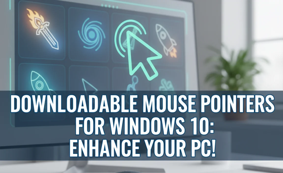 Downloadable Mouse Pointers For Windows 10: Enhance Your Pc!