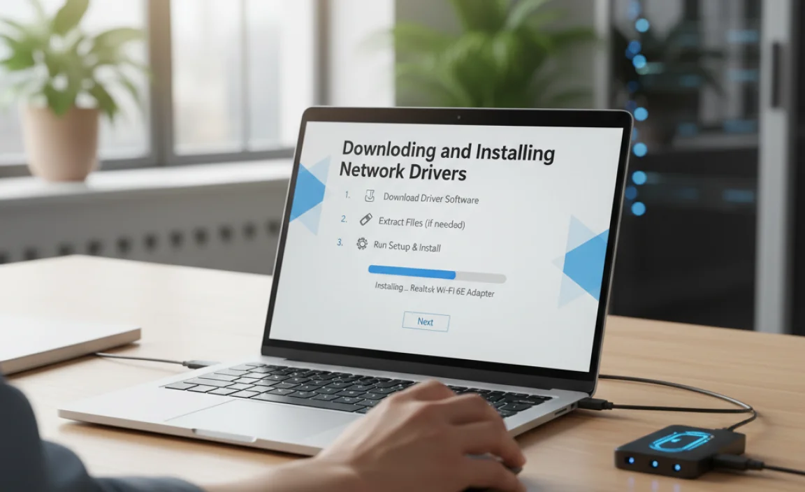 Downloading and Installing Network Drivers for Windows 11
