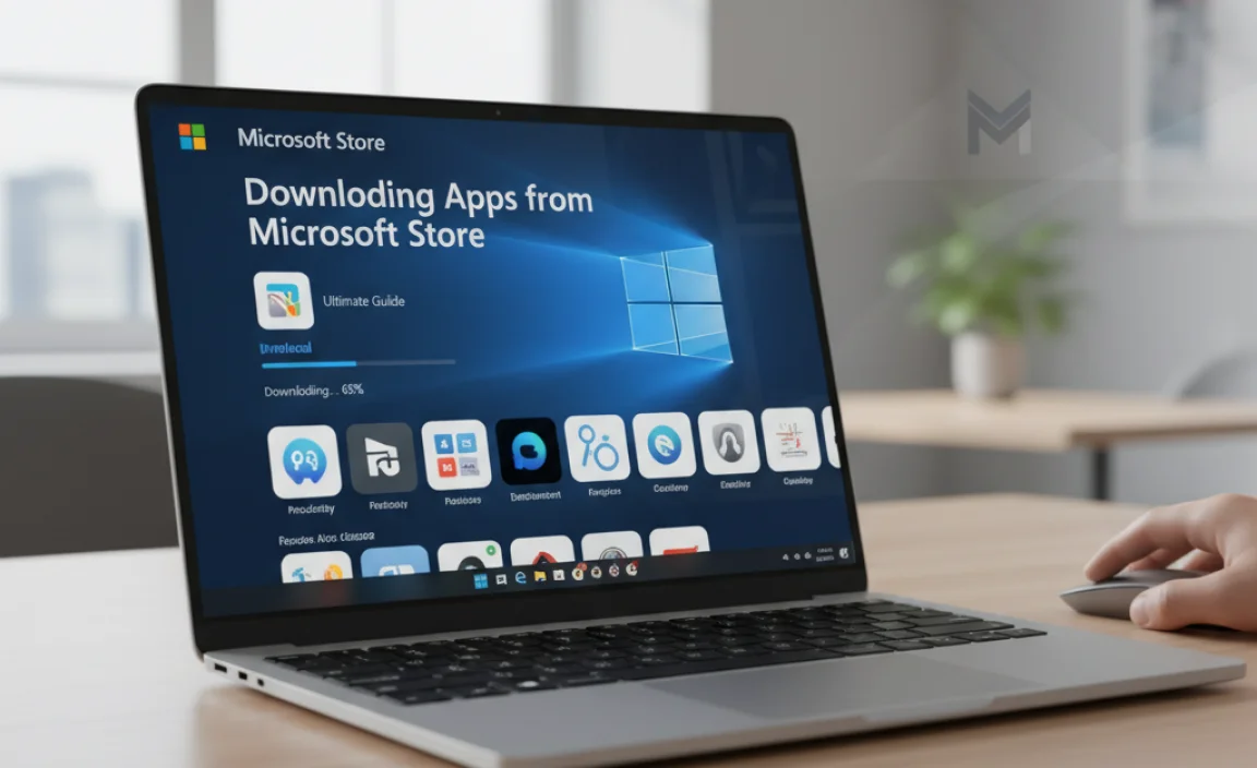 Downloading Apps from Microsoft Store