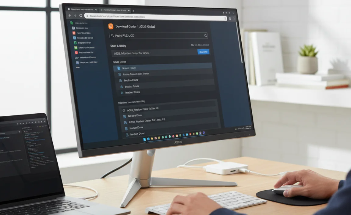 Downloading Asus Monitor Drivers