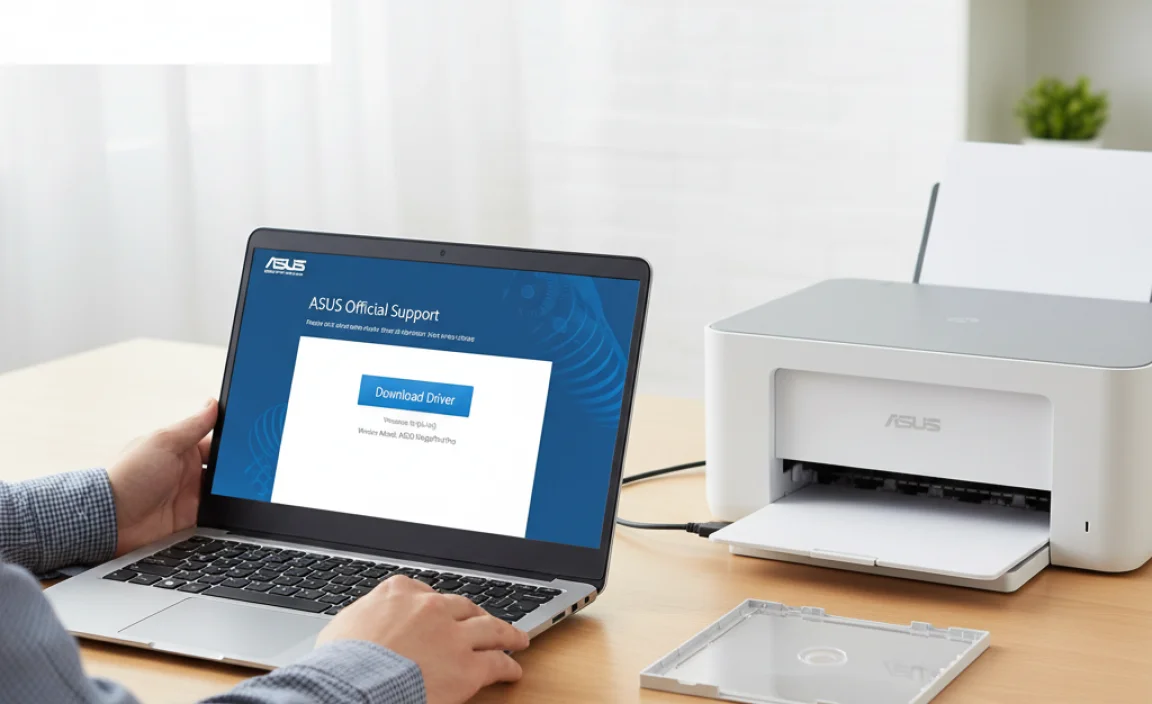 Downloading Drivers Without a CD