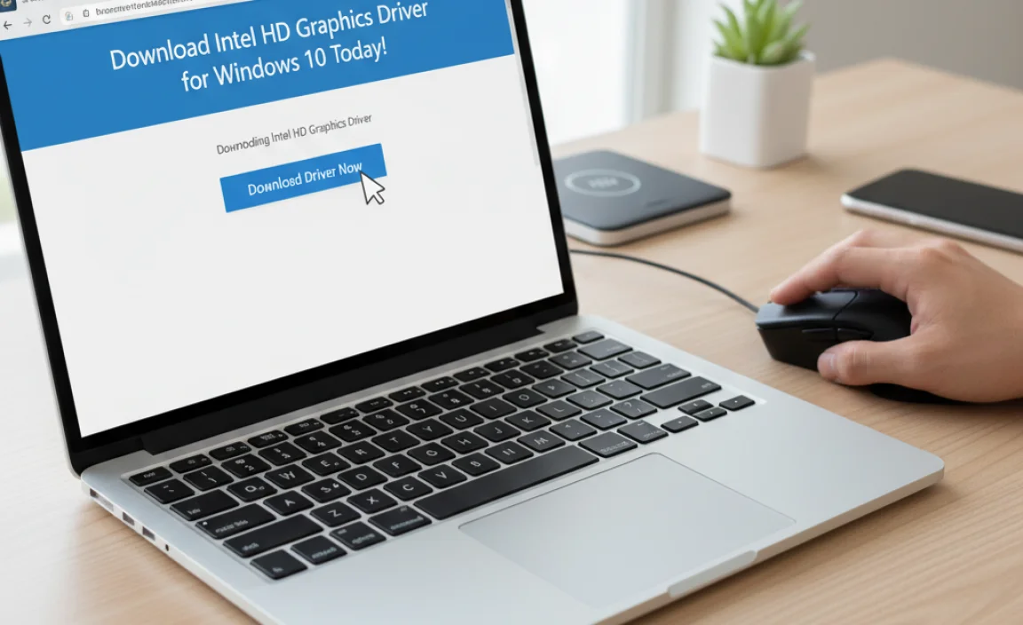 Downloading Intel HD Graphics Driver
