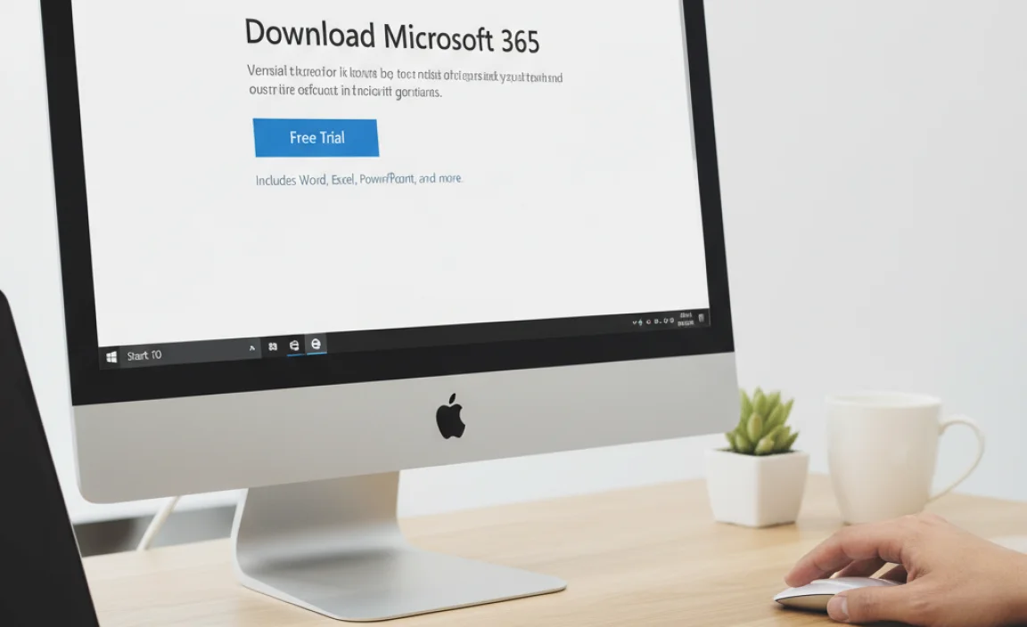 Downloading Microsoft Word from the Microsoft Website