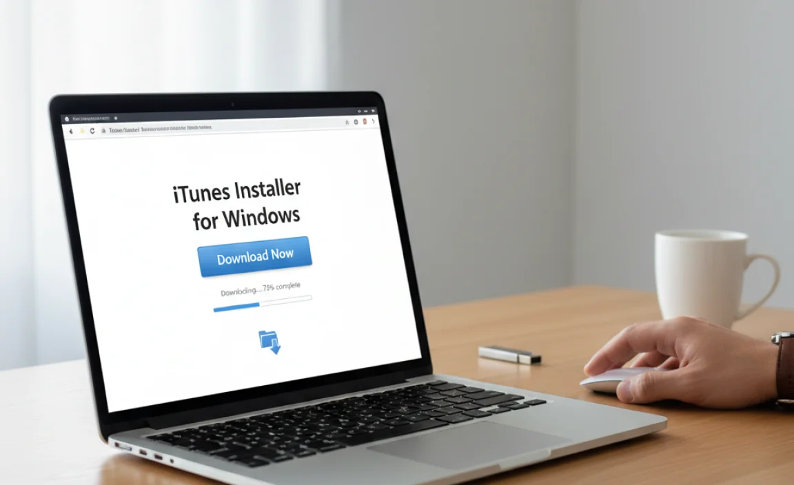 Downloading the iTunes Installer