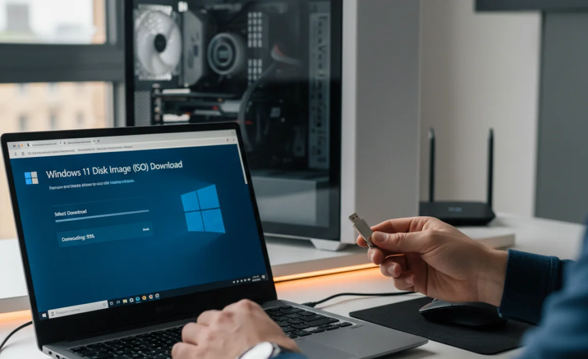Downloading the Windows 11 Installation Media