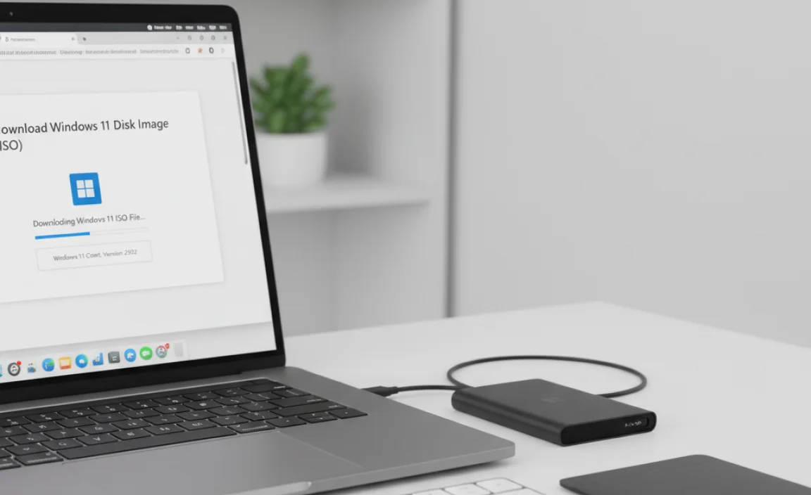 Downloading Windows 11 ISO File