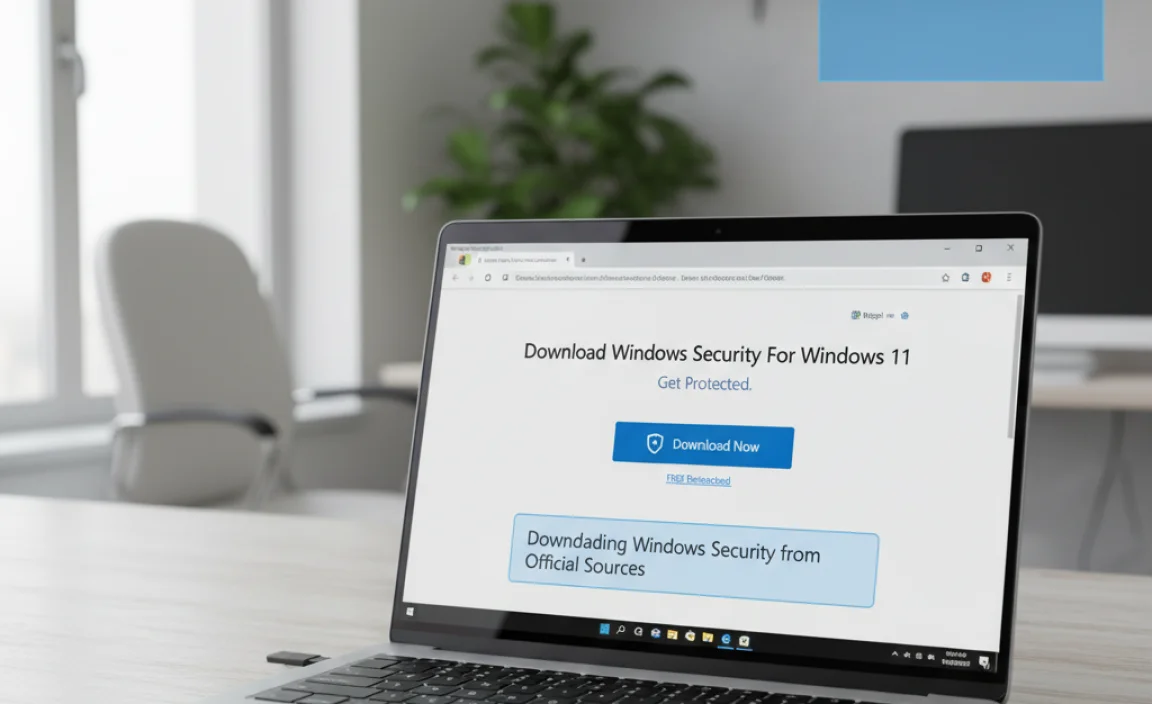 Downloading Windows Security from Official Sources