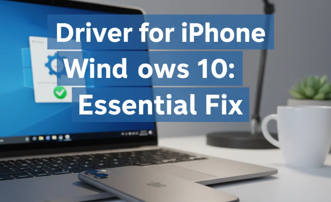 Driver for iPhone Windows 10: Essential Fix