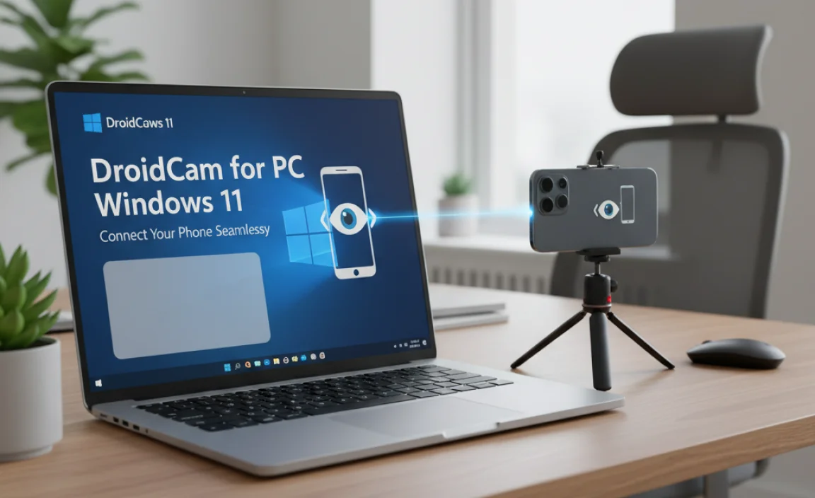 DroidCam for PC Windows 11