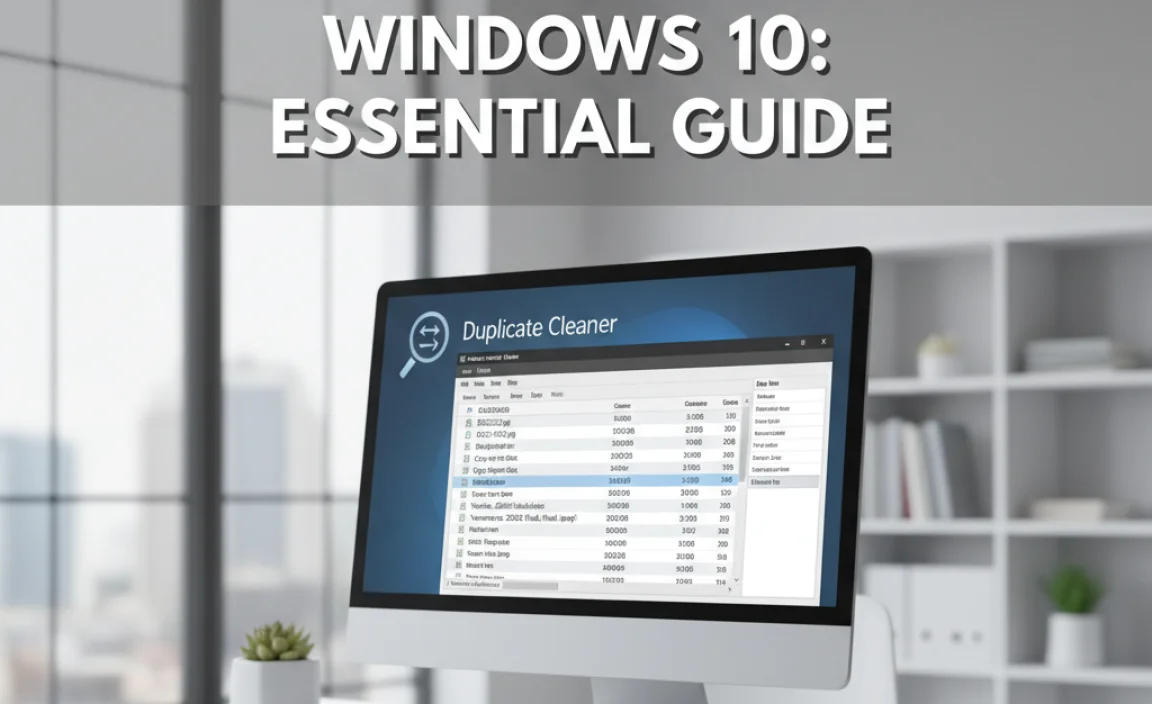 Duplicate Cleaner for Windows 10: Essential Guide