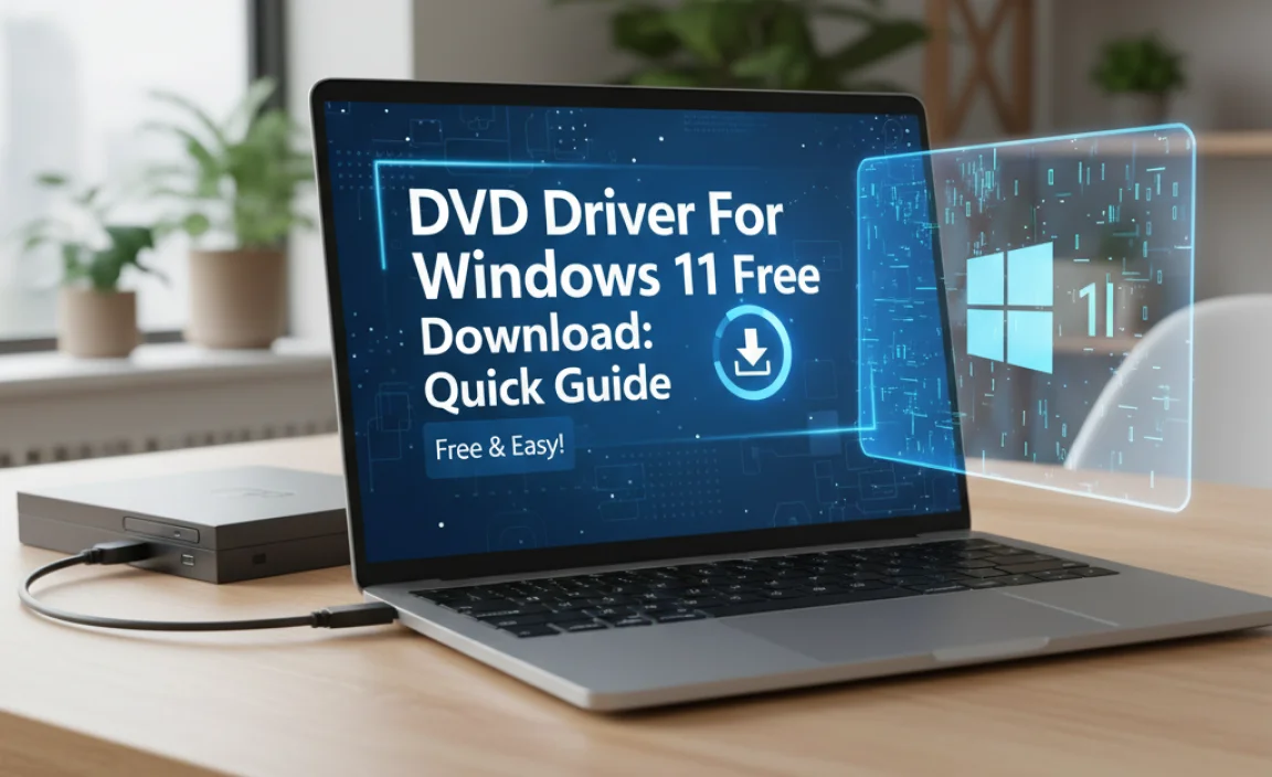 Dvd Driver For Windows 11 Free Download: Quick Guide