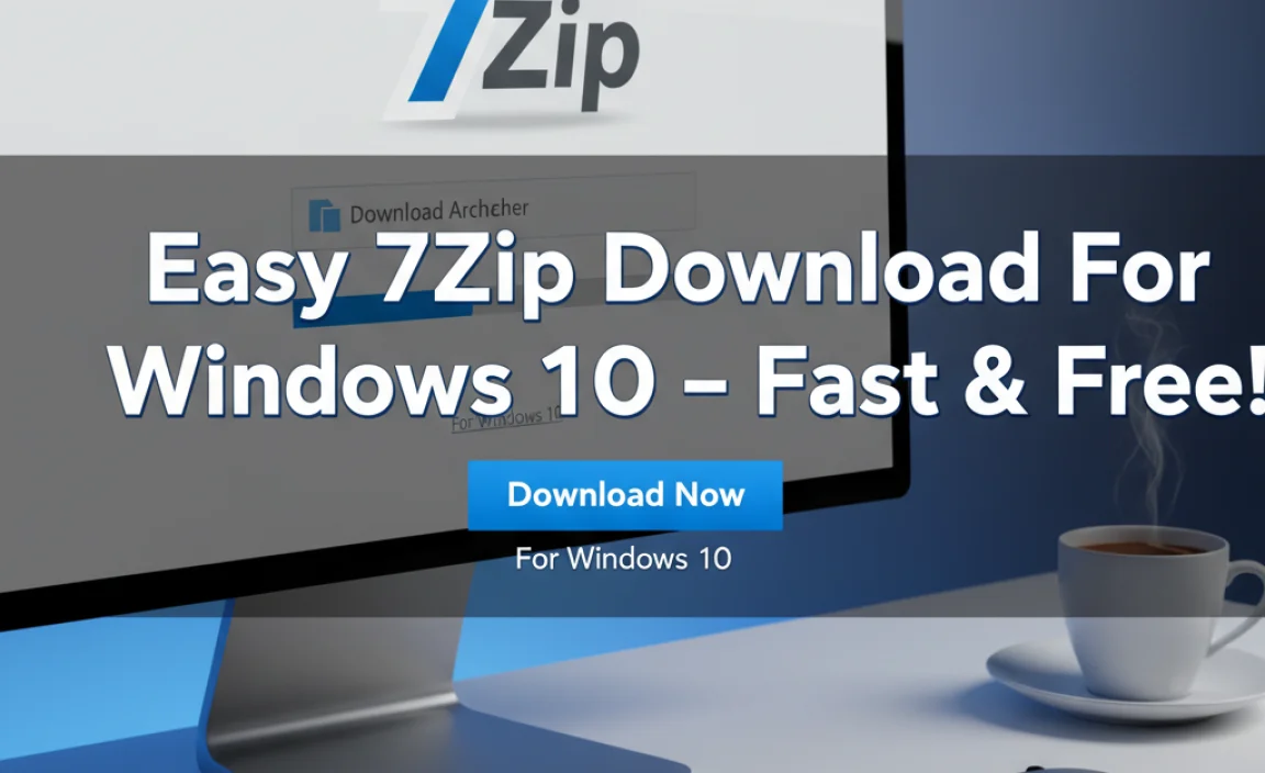 Easy 7Zip Download For Windows 10 – Fast & Free!