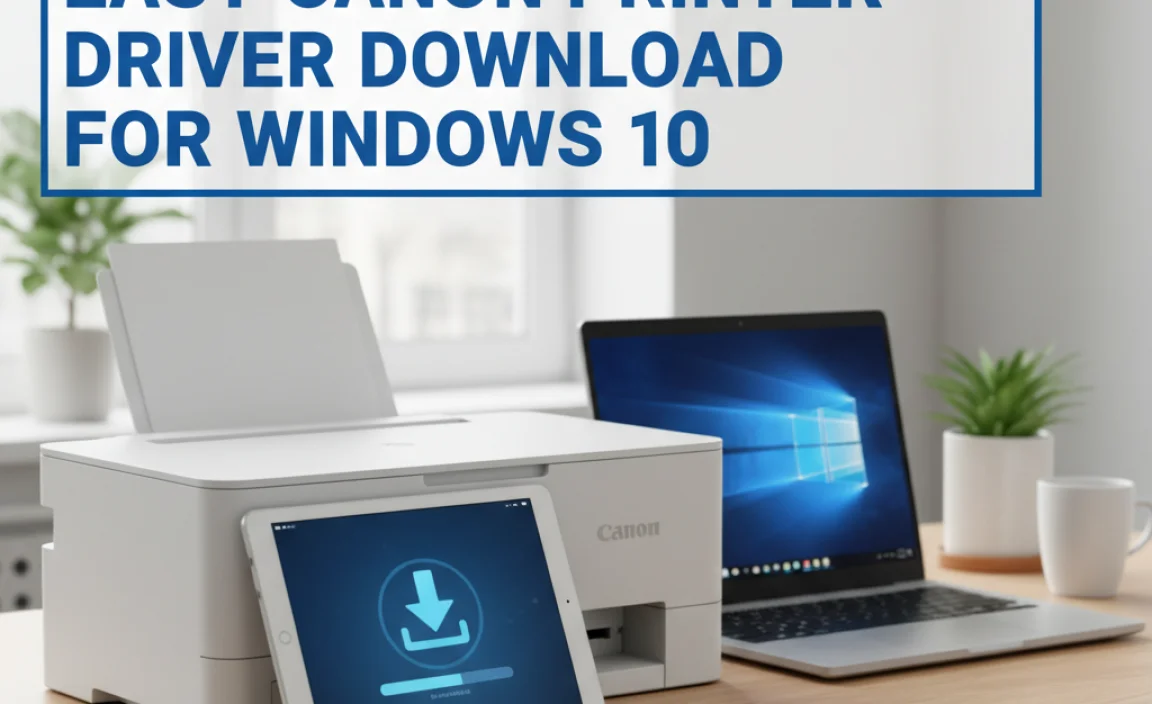 Easy Canon Printer Driver Download For Windows 10