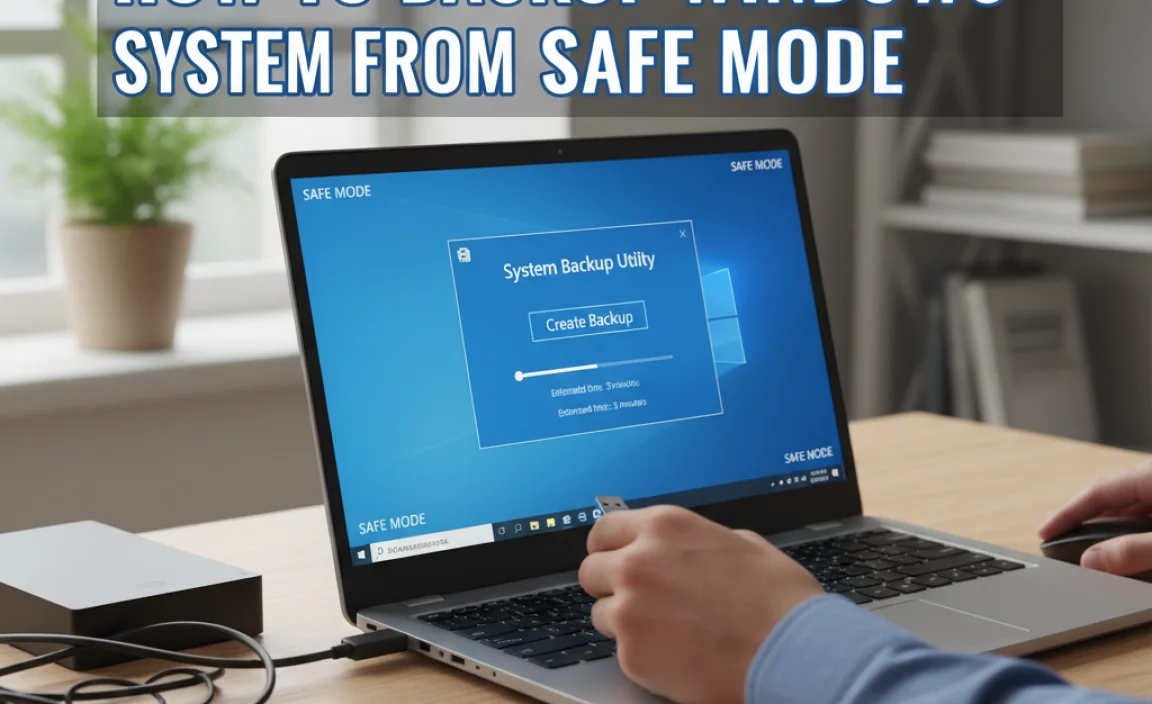 “Easy Guide: How To Backup Windows System From Safe Mode”