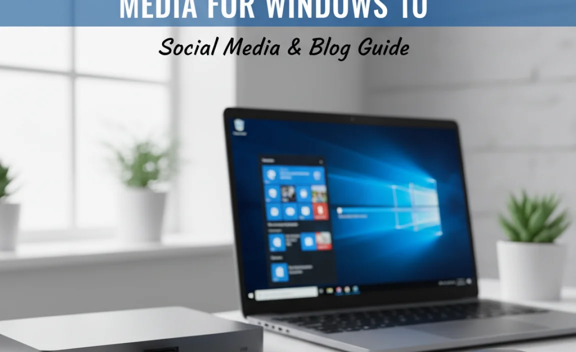 Easy Steps To Create Installation Media For Windows 10