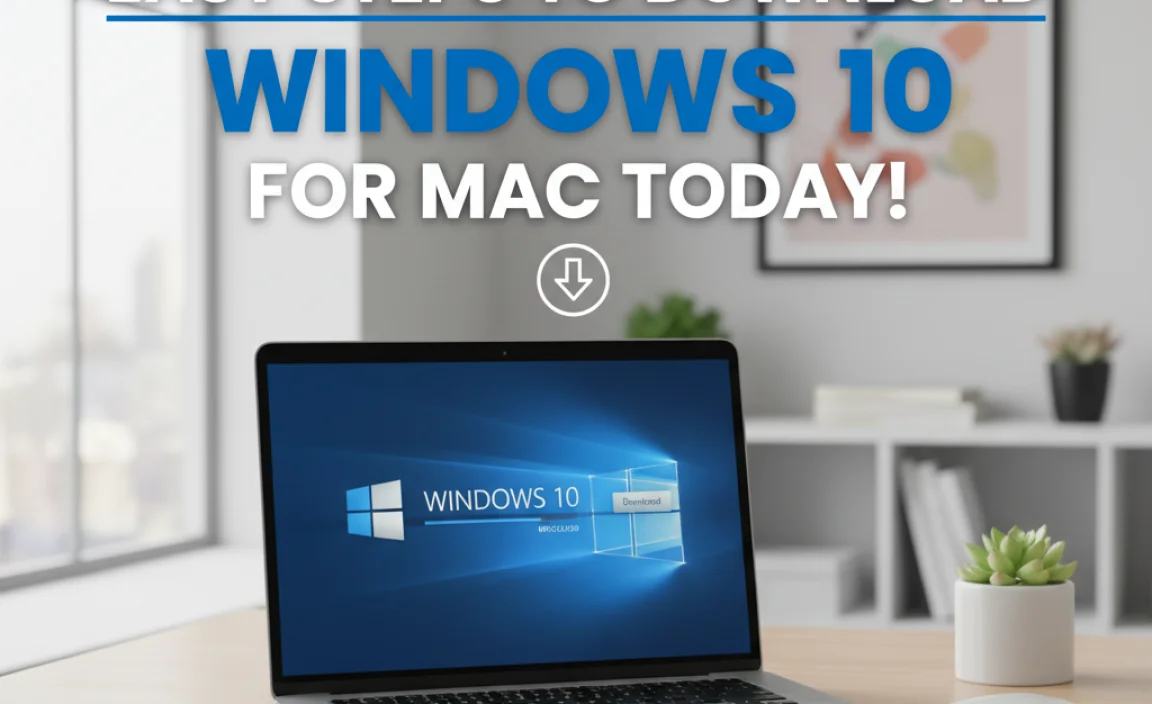 Easy Steps To Download Windows 10 For Mac Today!