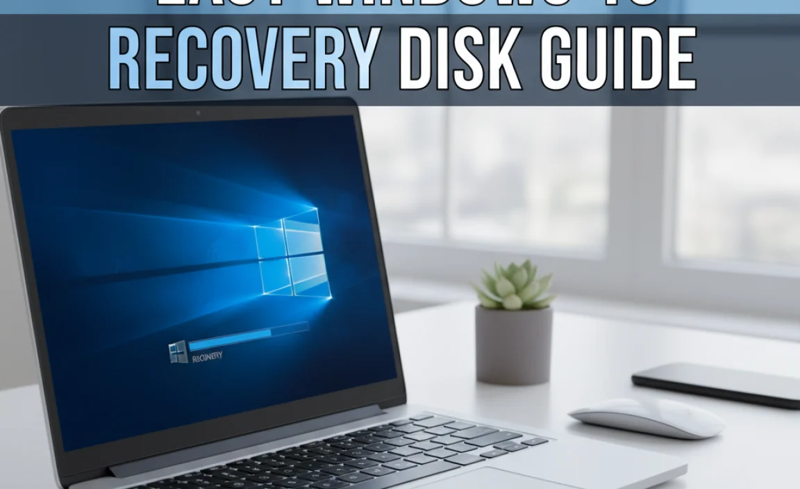 Easy Windows 10 Recovery Disk Guide