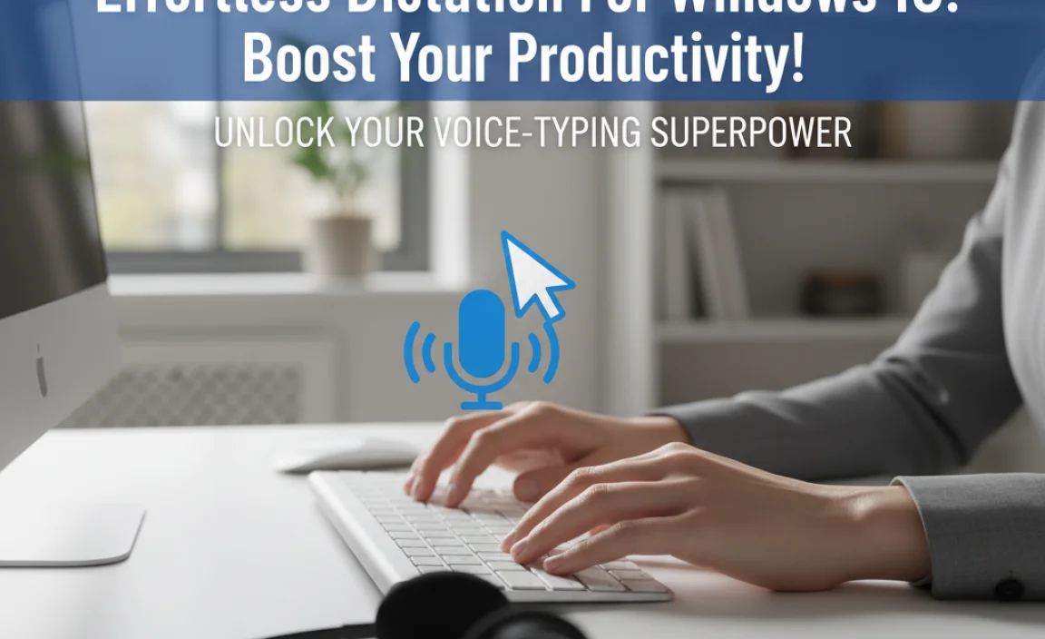 Effortless Dictation For Windows 10: Boost Your Productivity!